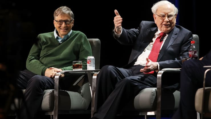 Bill Gates và Warren Buffett có tổng giá trị tài sản ròng là 232 tỷ USD, theo Chỉ số Tỷ phú Bloomberg