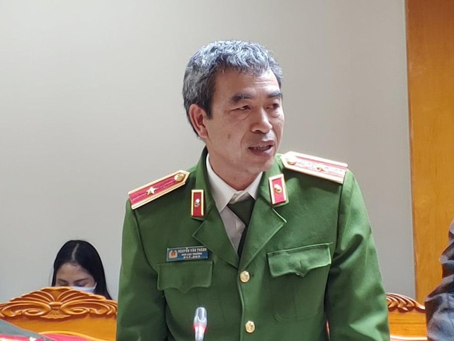 Thiếu tướng Nguyễn Văn Thành, Phó Cục trưởng, Cục Cảnh sát điều tra (C03) Bộ Công an. Ảnh: TP