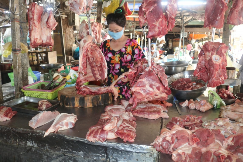 Giá thịt lợn có thể thúc đẩy lạm phát tiêu dùng của Trung Quốc vào cuối năm nay