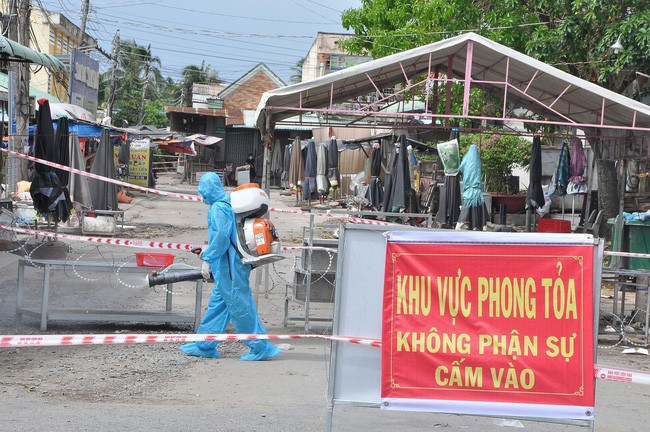 Nóng: Tiền Giang giãn cách xã hội thị xã Cai Lậy và huyện Cái Bè theo Chỉ thị 16 từ 0h ngày 14/6 (Ảnh: TTXVN)