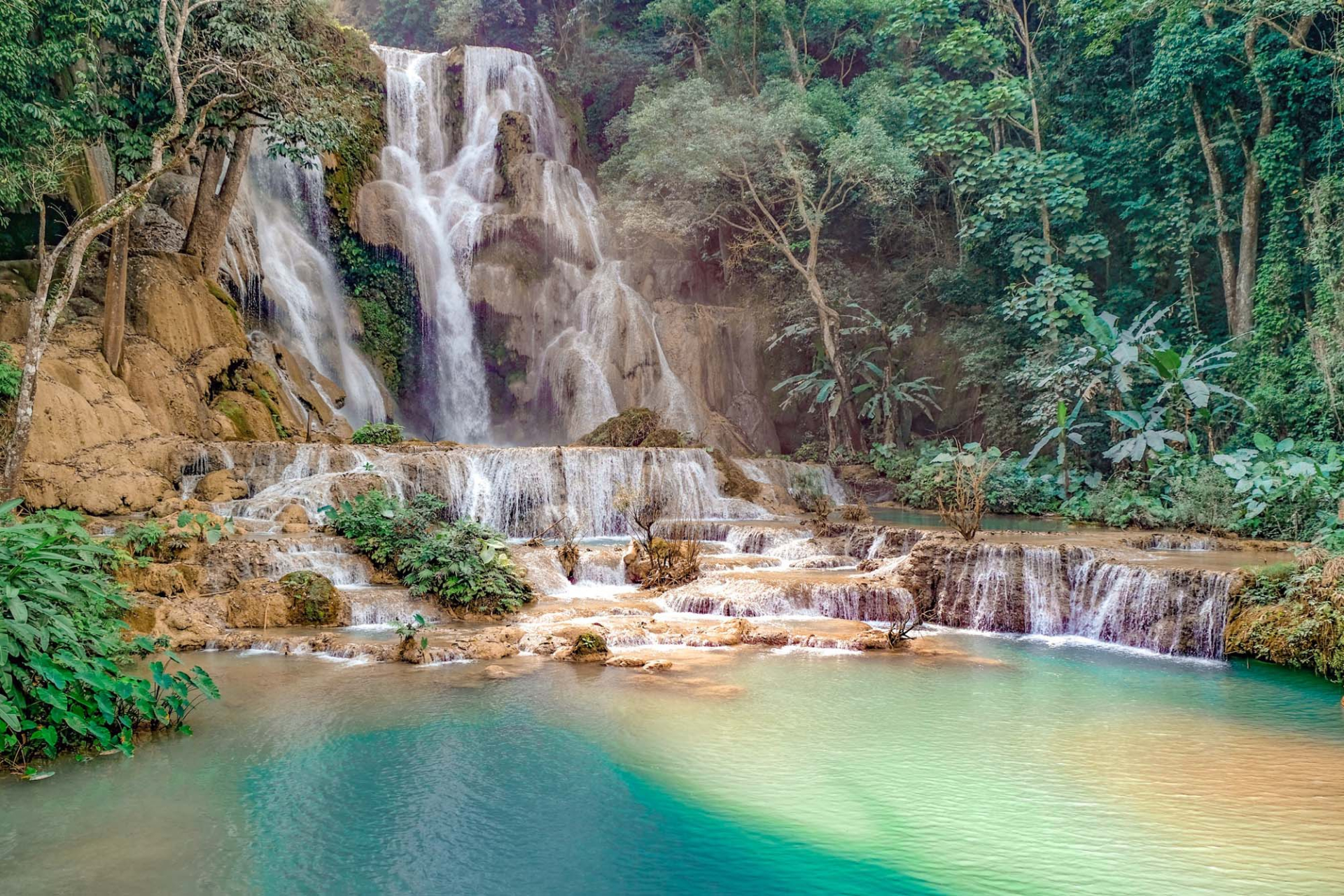 Kuang Si Waterfall