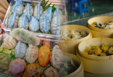 Dân tình 'xôn xao' dimsum hoa đậu biếc: Màu sắc cực lạ, nhưng liệu có 'mlem'?