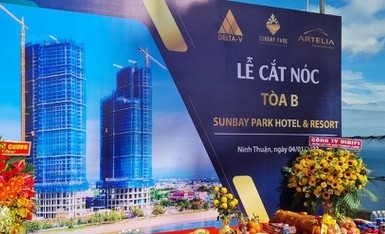 Tập đoàn Crystal Bay, Tecco và đối tác hoàn thành chinh phục tòa tháp 48 tầng ở Phan Rang