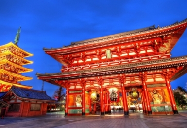 Chùa Asakusa Kannon Nhật Bản – Ngôi chùa cổ nhất Tokyo