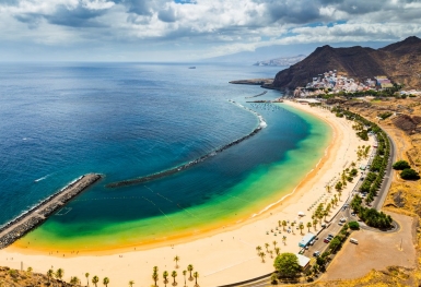 Những bãi biển đẹp ở Tenerife, Tây Ban Nha