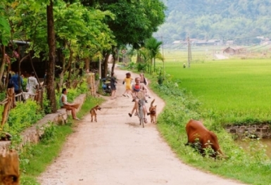 Ghé thăm bản Lác - địa điểm nghỉ dưỡng ở Mai Châu