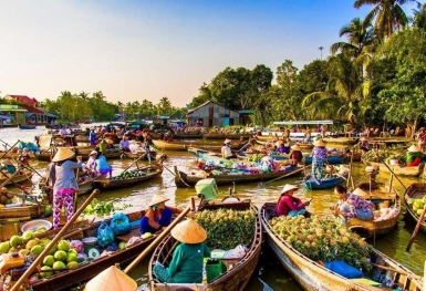 ‘Đột nhập’ chợ nổi Trà Ôn - Văn hóa giao thương vùng Cửu Long