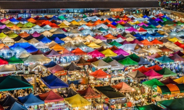 Khám phá chợ đêm Chatuchak ở Bangkok, Thái Lan