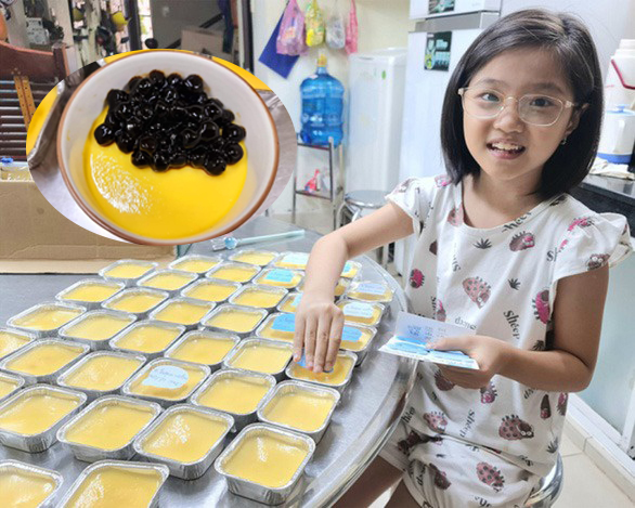 Cảm phục bé gái lớp 3 ở Sài Gòn mở tiệm bánh online, ủng hộ quỹ vaccine COVID-19