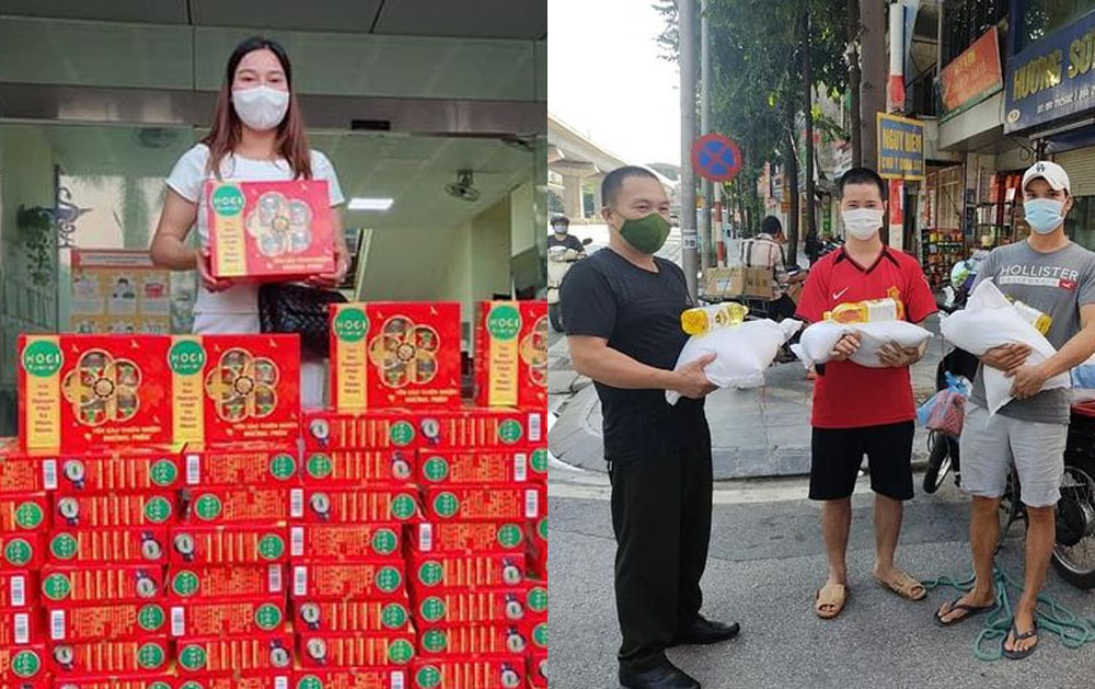 Nữ doanh nhân ở Hà Nội nhờ chồng chăm 3 con, đi từ thiện nấu cháo cho người nghèo