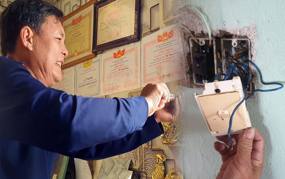 Chú thợ điện 0 đồng nổi tiếng ở Cà Mau: Nếu hư điện chỉ cần 'alo' là có mặt