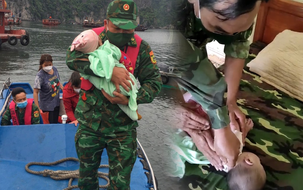 Kỳ tích cứu sống cháu bé 7 tháng tuổi rơi xuống biển ở Quảng Ninh: 'Cháu gái tôi như được sinh ra lần thứ 2'
