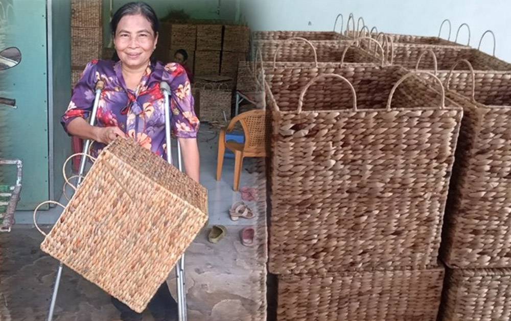 Người phụ nữ khuyết tật vượt lên nghịch cảnh để khởi nghiệp, giúp bà con trong xóm thoát nghèo