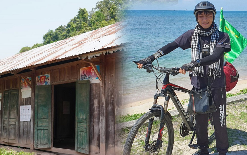 9x Sài Gòn đạp xe xuyên Việt suốt 14 ngày để gây quỹ xây trường cho trẻ em nghèo