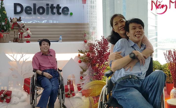 Chuyện người mẹ nỗ lực nuôi con bại não thành kỹ sư công nghệ thông tin ở công ty lớn