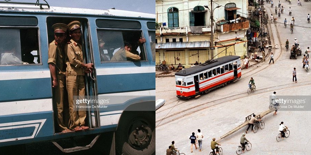 Loạt ảnh về giao thông ở Hà Nội cuối thập niên 80 qua ống kính người Pháp