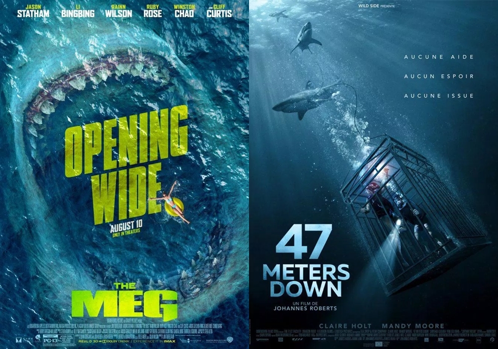 Top 10 tựa phim kinh dị về đề tài cá mập gây ám ảnh người xem