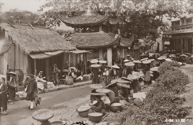 Những bức ảnh hiếm hoi về chợ Bưởi, Hà Nội những năm 1920