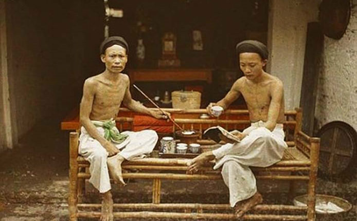 Những bức ảnh màu tuyệt đẹp về đời sống con người Việt 100 năm trước