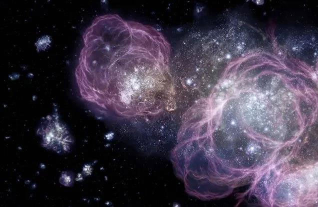 Bí ẩn vũ trụ: Kính viễn vọng Blanco ở Chile đã chụp được khoảnh khắc va chạm giữa các thiên hà, thiên hà lùn dần 'tiến vào miệng cọp'