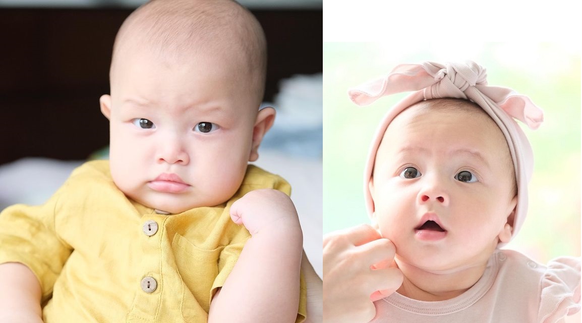 Cặp song sinh nhà Hồ Ngọc Hà - Kim Lý khiến cộng đồng mạng bấm 'cháy' nút tim vì quá dễ thương trong bộ ảnh kỷ niệm 6 tháng tuổi
