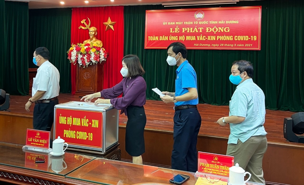 Chiến dịch ủng hộ Quỹ vaccine phòng COVID-19 của Việt Nam