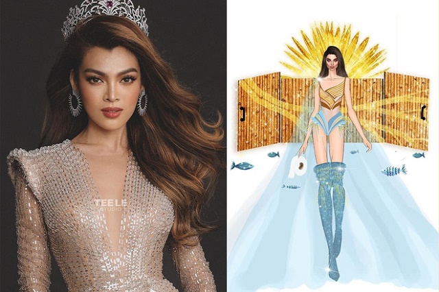 Chủ nhân bản thiết kế 'cầu tõm' - ý tưởng quốc phục dân tộc thi Miss International Queen là ai?