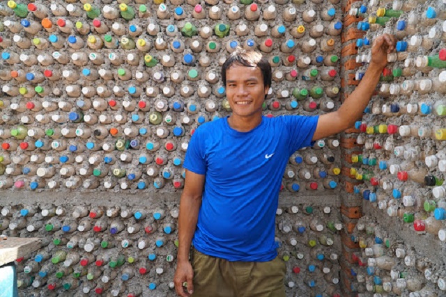 Homestay 'độc nhất vô nhị' làm từ hơn 6.000 vỏ chai nhựa anh chàng hướng dẫn viên du lịch trên đảo Bé Lý Sơn