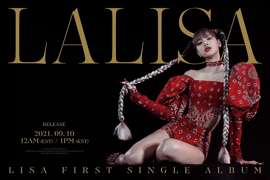 Đĩa đơn 'Lalisa' của Lisa (BLACKPINK) sẽ phát hành ngày 10/9, hứa hẹn bùng nổ và xô đổ nhiều kỷ lục