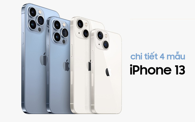 Những điểm đáng chú ý về 4 mẫu iPhone 13 vừa ra mắt