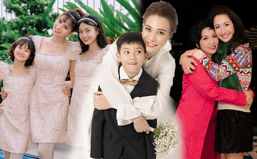 Những bà mẹ kế '10 điểm' trong showbiz Việt