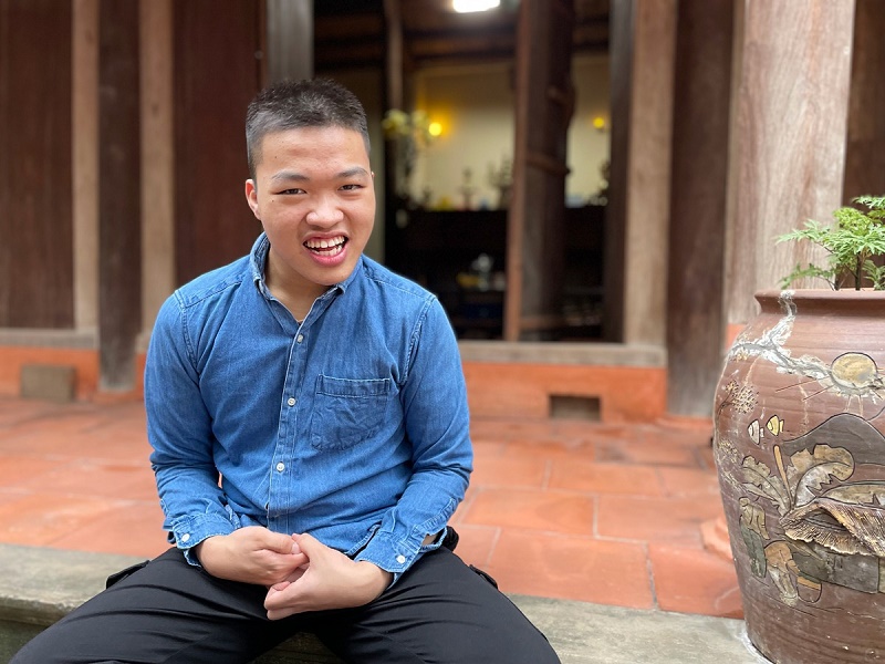 Mục tiêu mới của chàng trai bại não Nguyễn Đức Thuận: Tham gia giảng dạy tin học với để được 'trao đi nhiều'