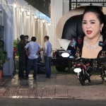 Cận cảnh hình ảnh trước biệt thự bà Nguyễn Phương Hằng sau khi có tin bị khởi tố