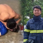 Trung úy Đồng Nai liều mình lao xuống biển cứu 4 người đuối nước: 'Tôi chỉ biết cứu người'