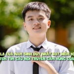 Võ Tá Thành Minh: Nam sinh duy nhất đạt điểm 10 môn Văn, lướt TikTok để tìm câu nói truyền cảm hứng từ Hoa hậu