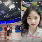 Huỳnh Anh - Bạn gái cũ của Quang Hải làm BTV chương trình thể thao, khán giả liên tục réo tên chàng tiền vệ số 19