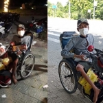 Chàng trai khuyết tật đi xe lăn vượt 500km từ TP Hồ Chí Minh về Phú Yên tránh dịch