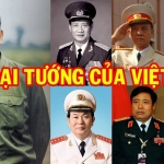 Chân dung 16 Đại tướng Quân đội Nhân dân Việt Nam từ trước đến nay