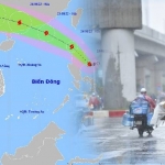 Nhiệt độ hôm nay 24/8/2022: Bão số 3 có ảnh hưởng đến Hà Nội không?