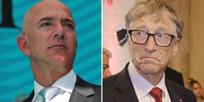Điểm chung bất ngờ của hai tỷ phú Bill Gates và Jeff Bezos: Đều thích xắn tay rửa bát