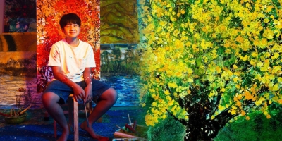 Thần đồng hội họa Xèo Chu: 14 tuổi mở phòng tranh, đấu giá tranh NFT thu 500 triệu làm từ thiện