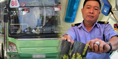 Tài xế xe buýt nghĩa hiệp Lê Xuân Huy: Tặng tiền lẻ cho khách đi xe, tham gia bắt cướp