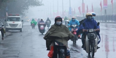 Nhiệt độ hôm nay 27/3/2022: Bắc Bộ trời mưa rét, không khí lạnh tràn về