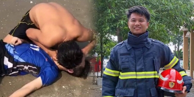 Trung úy Đồng Nai liều mình lao xuống biển cứu 4 người đuối nước: 'Tôi chỉ biết cứu người'