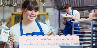 Collete DiVitto: Cô gái mắc bệnh Down khởi nghiệp làm bánh, thu về triệu USD sau 5 năm