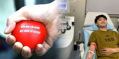 Bất chấp mai đi thi, nam sinh vượt 30km đi hiến máu hiếm cứu người