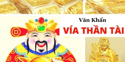 Văn khấn ngày vía Thần Tài 2022