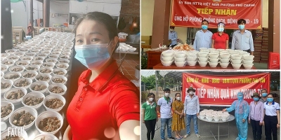 Nữ doanh nhân Bình Dương nấu tặng hơn 1000 suất ăn cho công nhân trong khu cách ly