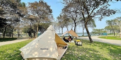 Những điểm du lịch Camping ở nội thành Hà Nội hot nhất năm 2022
