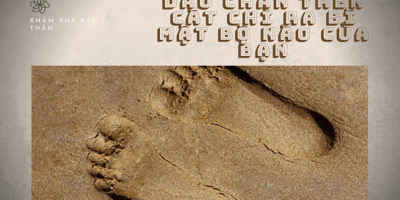 Trắc nghiệm: Dấu chân trên cát chỉ ra bí mật bộ não của bạn